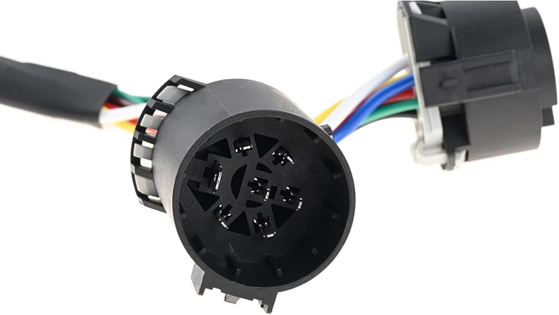 Mtsooning 7 Pin to 4 Pin Trailer Wiring Harness with Reverse Wire,43 Inches Trailer Extension Wire Connector Adapter Replacement for Trucks Pickups, Trailer Plug for Installing LED Tailgate Light Bar - Image 2